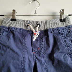 Boys Mini Boden Blue Zip-Off Techno Pants Size 7